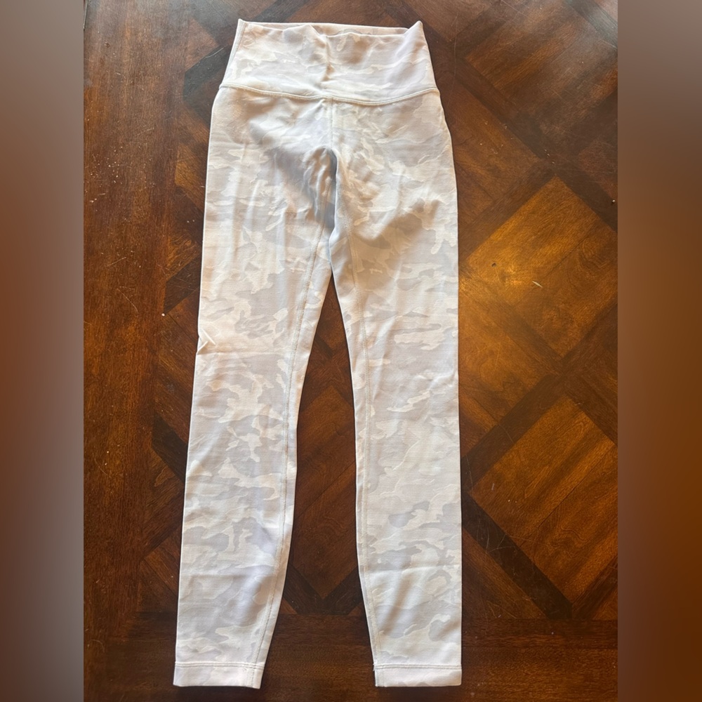 lululemon athletica White Camo Leggings